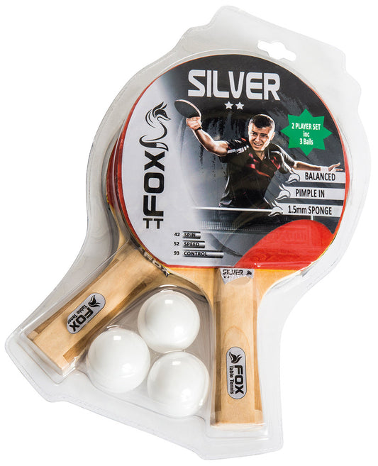 Fox TT Silver Tischtennis-Set für 2 Spieler