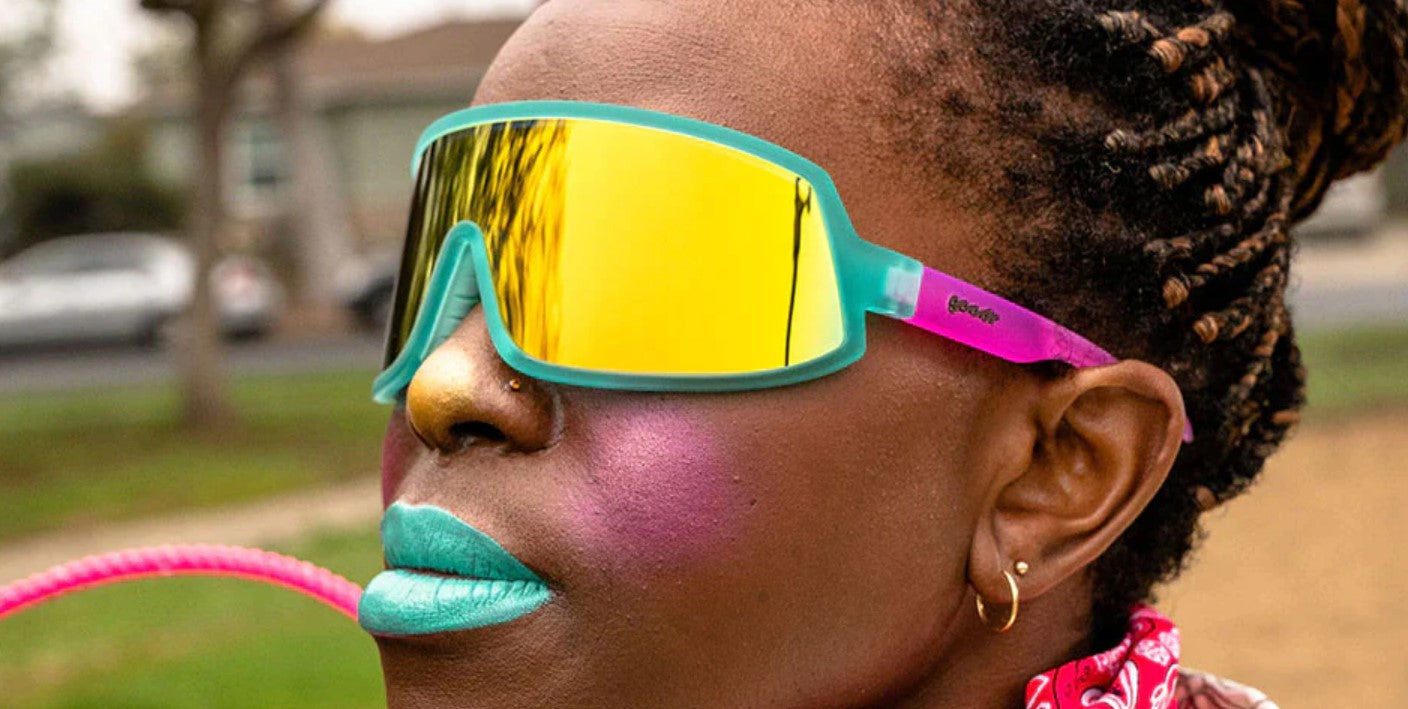 Goodr Sunglasses - Wrap Gs - Save A Bull Ride A Rodeo Clown