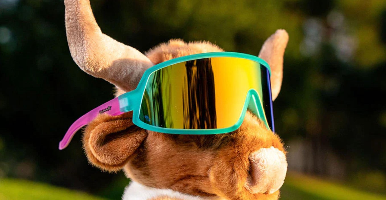 Goodr Sunglasses - Wrap Gs - Save A Bull Ride A Rodeo Clown