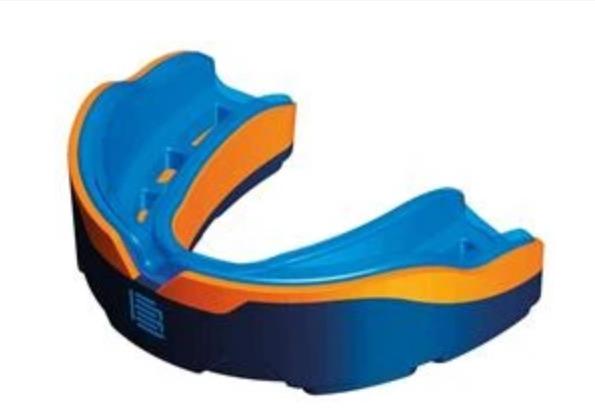 Makura Tephra Max Mundschutz – Kobaltblau/geschmolzenes Orange/kühles Blau