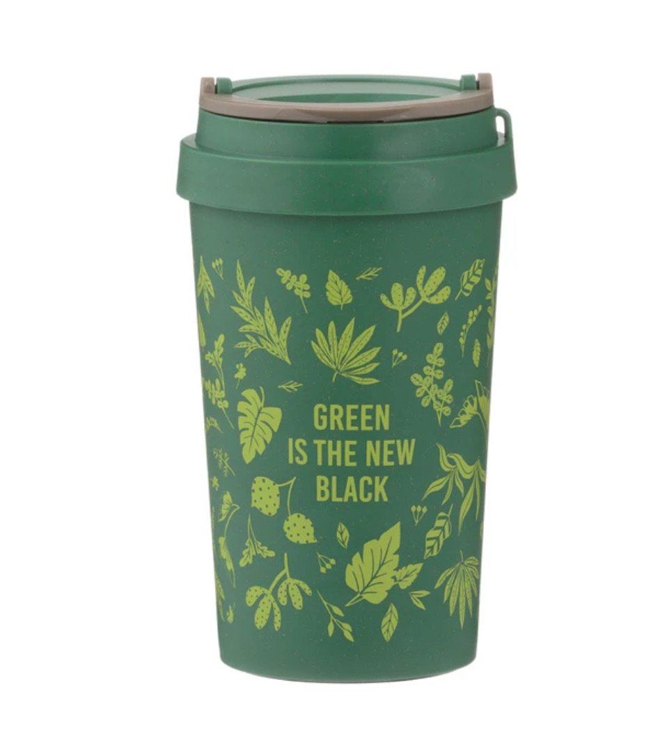 Typhoon Pure Wheat Fibre Travel Mugs 380ml - Set of 2