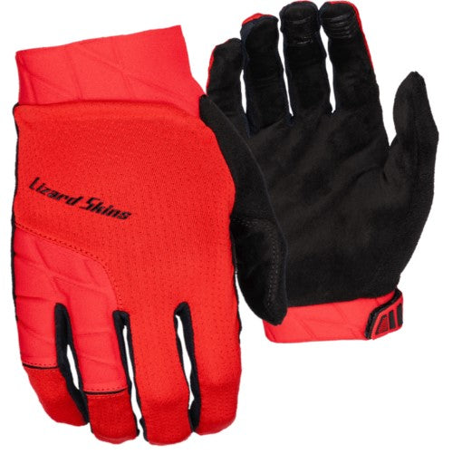 Lizard Skins MONITOR OPS Bike Gloves - CRIMSON RED