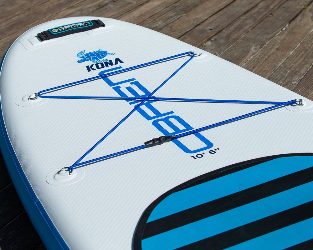O'Brien KONA Inflatable Stand Up Paddleboard Package 2022 - 10ft 6"Blue-White