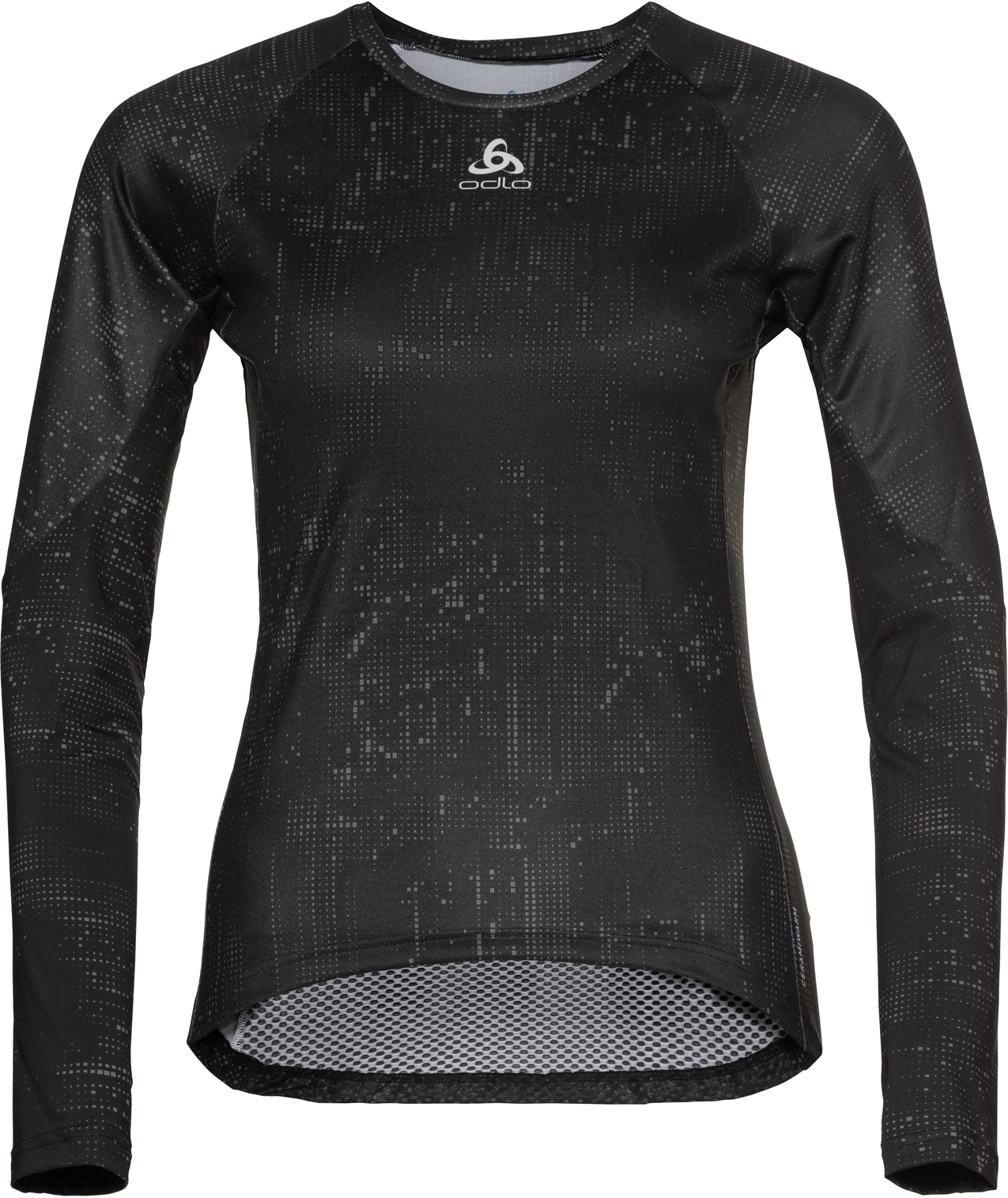ODLO BL TOP Rundhalsausschnitt l/s ZEROWEIGHT CERAMIWA
