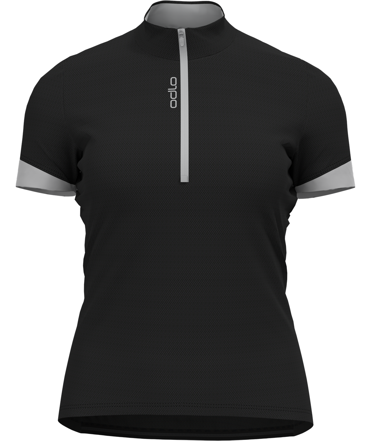 ODLO T-shirt col ms ms 1/2 zip ESSENTIEL