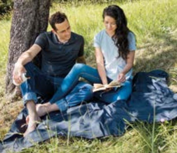 Cocoon Picnic/Outdoor/Festival Blanket (PCB89S) - Size 160 x 120 cm Waterproof (8000mm PU Coating)