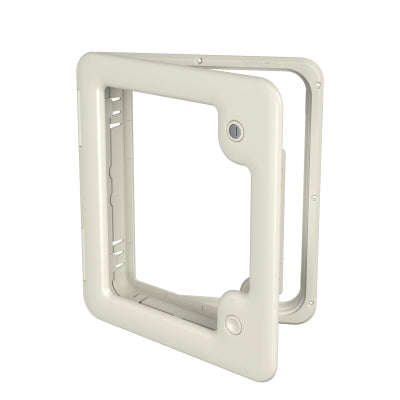 Thetford Service door 3 with lock Cream white