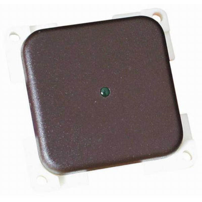 CBE Gris Clair Simple Unipolaire + Interrupteur LED