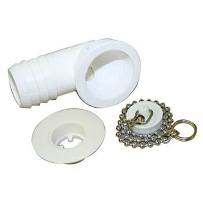 Bonde d'écoulement coudée Fawo 25 mm