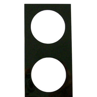 W4 Pure Doppelrahmen glänzend schwarz