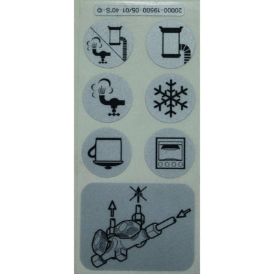 Truma Klebeetikett für VK