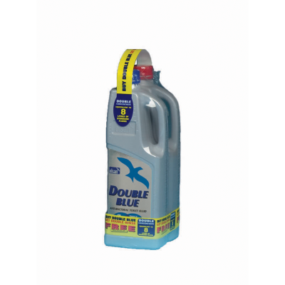 Elsan 2lt Double Bleu & Liquide WC Double Rinçage Gratuit