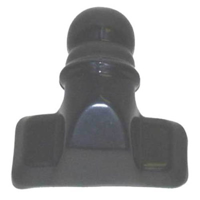 Anhängerkupplungs-Kofferraumabdeckung. Schwarzes PVC, im Einzelhandel verpackt