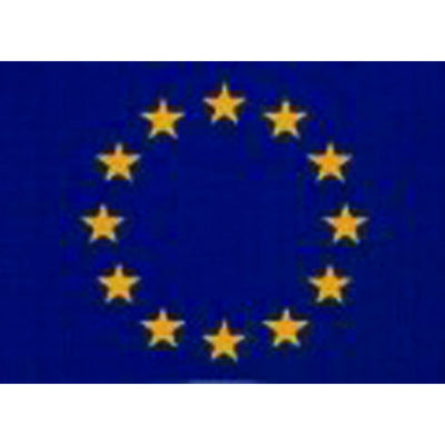 Autocollant Euro petit rectangle W4