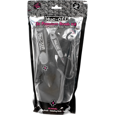 Muc-Off 3 x Ensemble de Pinceaux paquet de 12