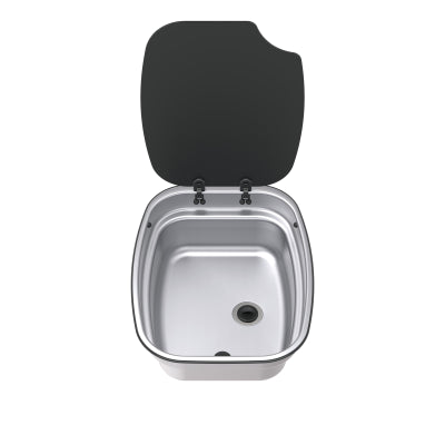 Thetford-Edelstahlspüle