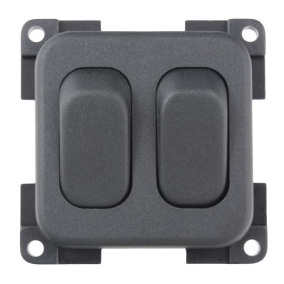 Interrupteur double 2 positions gris CBE, emballé au détail