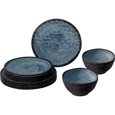 Brunner Venetian Blue Midday 12 piece Dinner Set