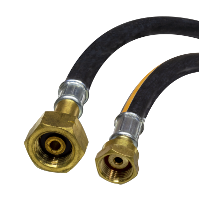 Hose Assembly 0.5m x 20in BUTANE Pigtail Black