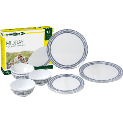 Brunner Bluebay Midday Service de table 12 pièces