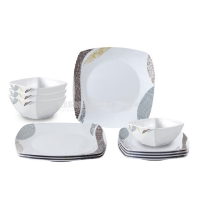 Brunner Khadi Midday 12 piece Dinner Set
