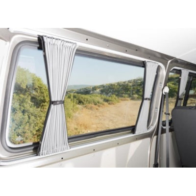 VW T5 LWB Heckklappenvorhang-Set für 5 Fenster