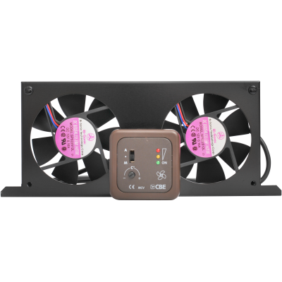 Ventilateur de réfrigérateur double CBE MCV-2 marron