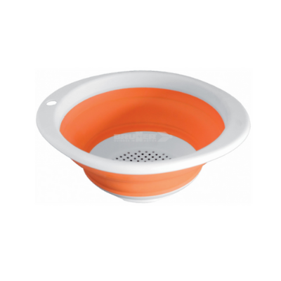 Brunner orange fold-away colander TPE