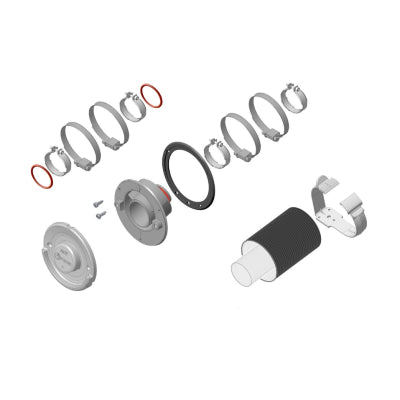 Truma Grey EW 24 Wandabzugsset