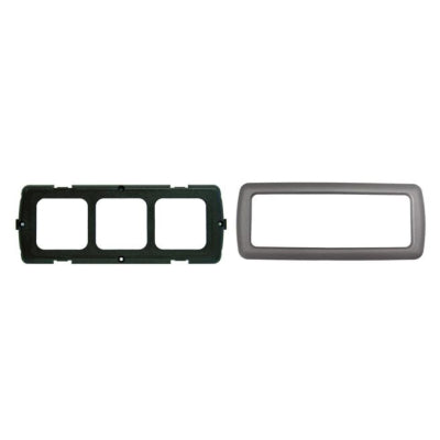 Support triple et cadre extérieur gris CBE