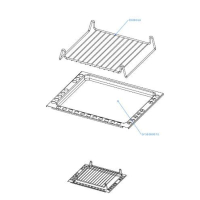 Kit plaque à rôtir Dometic