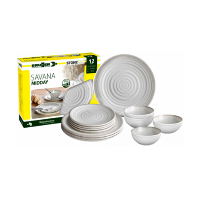 Brunner Savana Midday 12 piece Dinner Set