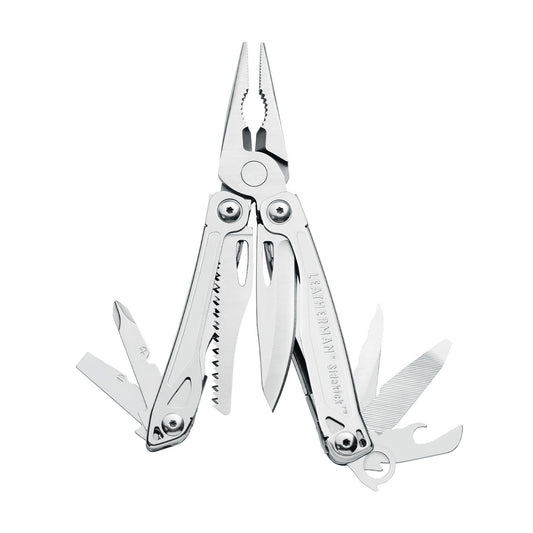 Outil multifonction Leatherman SIDEKICK - Acier inoxydable - LT200