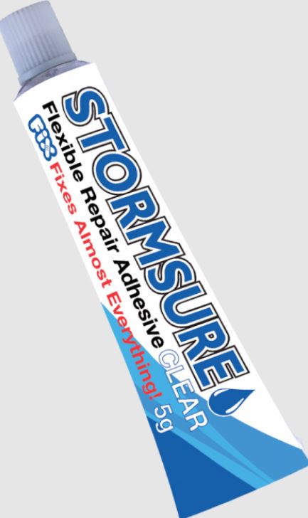 Stormsure Flexible Repair Adhesive (3 x 5g Tubes)