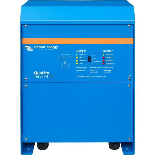Chargeur onduleur Victron Quattro (24 V / 5 000 VA / 120 A)