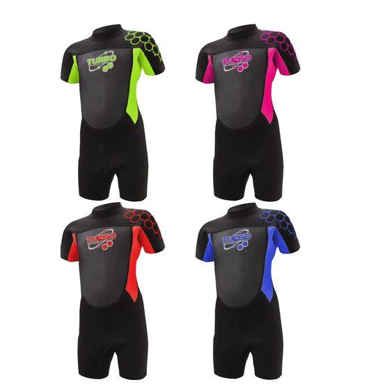 TWF Turbo 2.5mm Kids Shortie Wetsuit