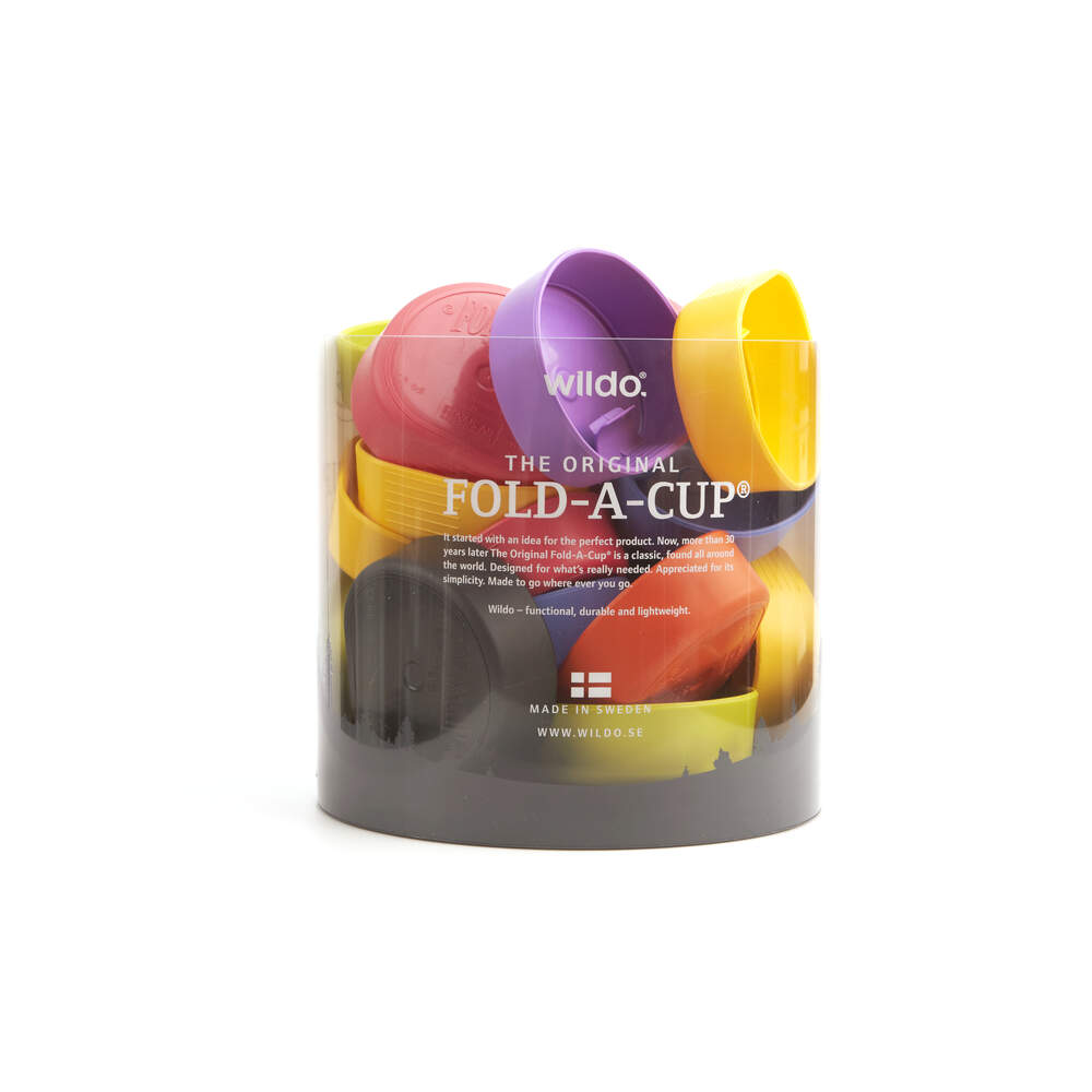 Grand présentoir Wildo Fold-a-Cup de 22 pièces – Fusion