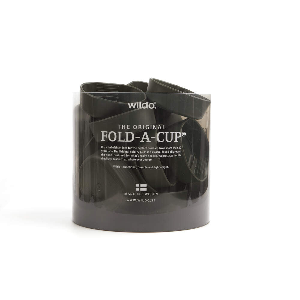 Wildo Fold-a-Cup Grand présentoir de 22 pièces – Militaire
