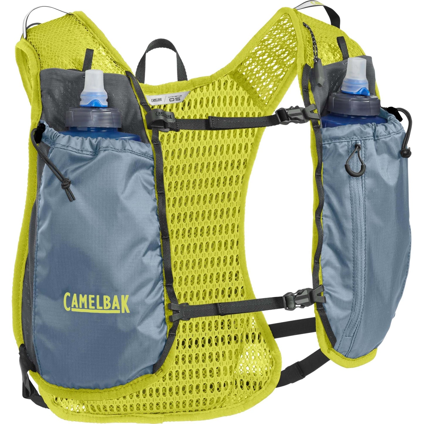 CAMELBAK WOMEN'S TRAIL RUN VEST - SMOKE BLUE/LIMEADE