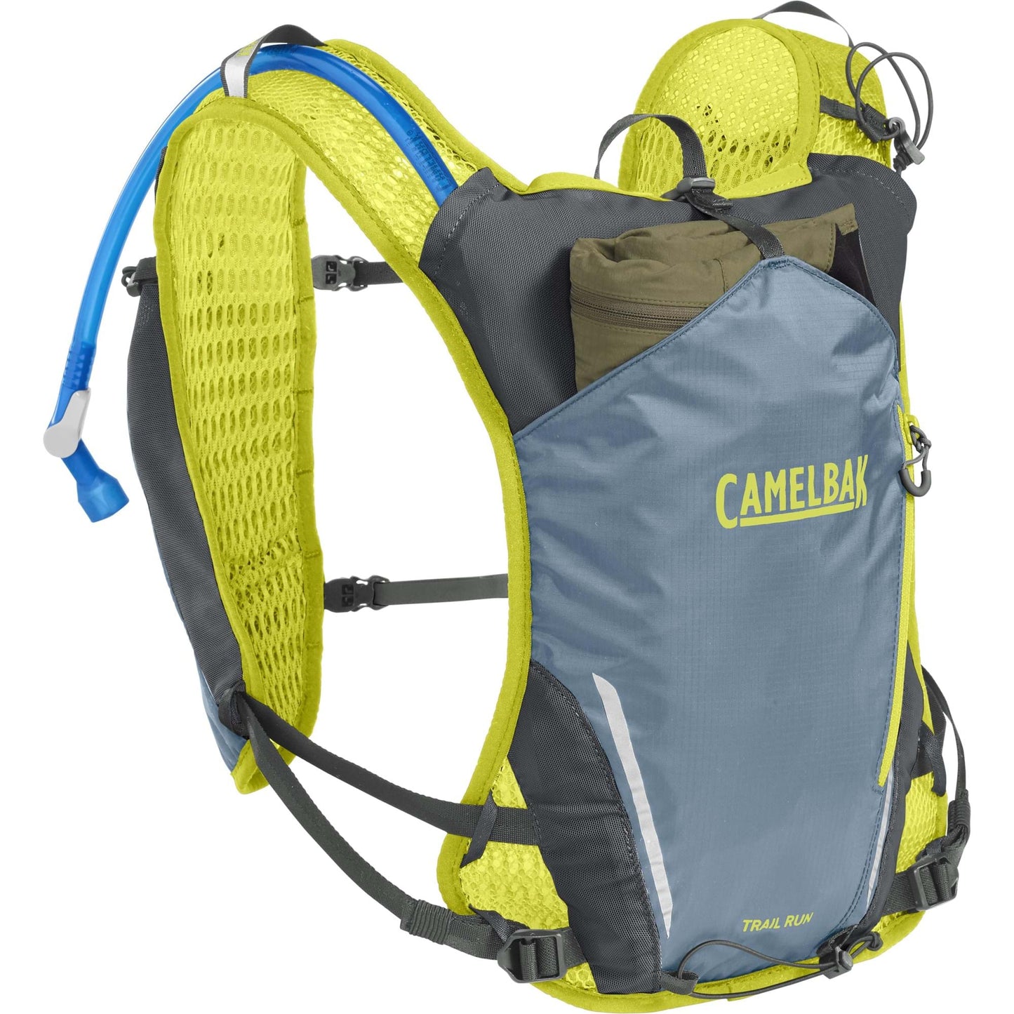 CAMELBAK WOMEN'S TRAIL RUN VEST - SMOKE BLUE/LIMEADE