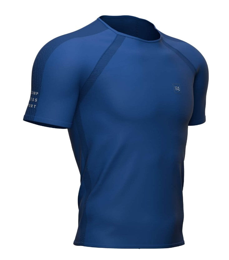 Compressport T-shirt d'entraînement à manches courtes pour hommes