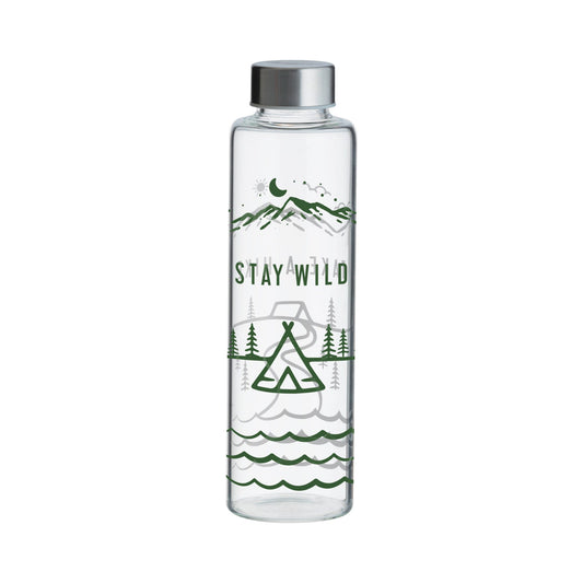 Pure Stay Wild Glasflasche 600 ml