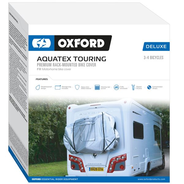 Aquatex Deluxe Wohnmobil-Fahrradabdeckung für 3–4 Fahrräder