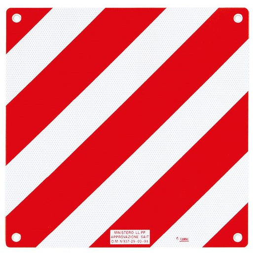 Fiamma Aluminium-Warnschild