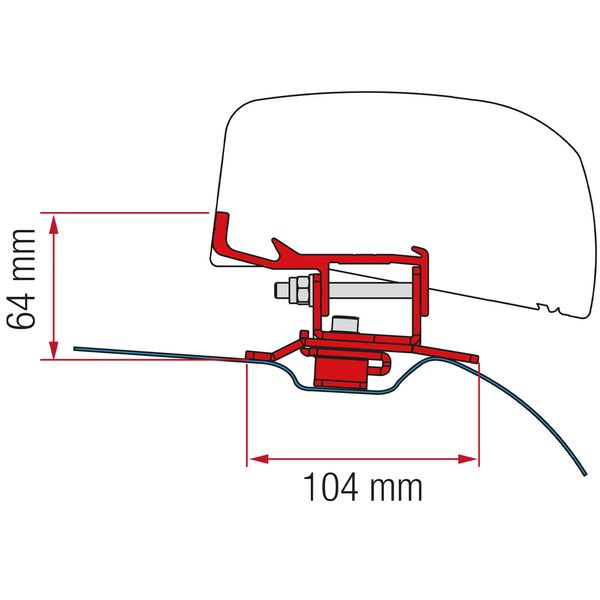 Fiamma Kit für PSA