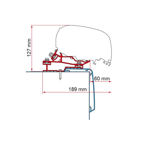 Fiamma Adapterkit Rapido C Line 340