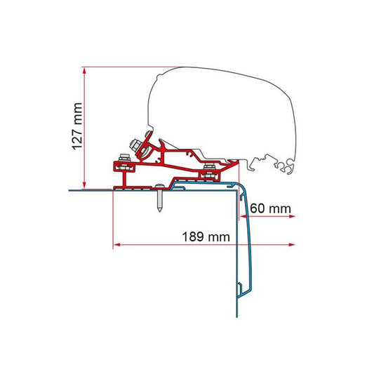 Fiamma Adapterkit Rapido C Line 425