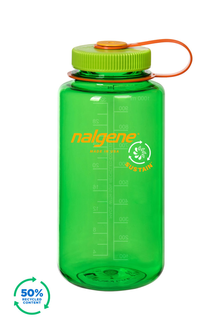 NALGENE 32oz / 1 Litre Wide Mouth Tritan Sustain - MELON BALL