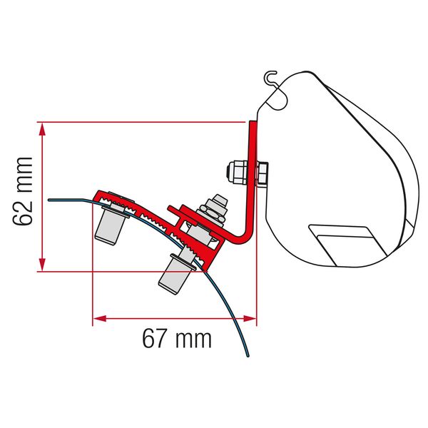 Fiamma-Kit für F35 PSA (98655Z095)