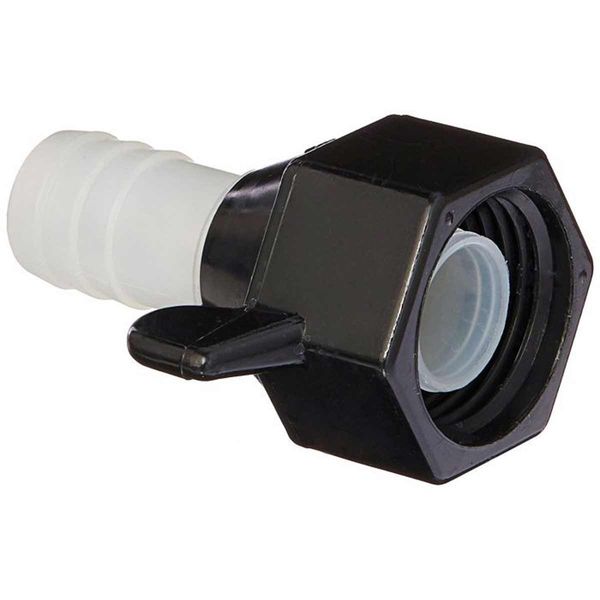 Shurflo Drehgelenk-Sechskantmutter gerade 234-2916 1/2" x 3/8"